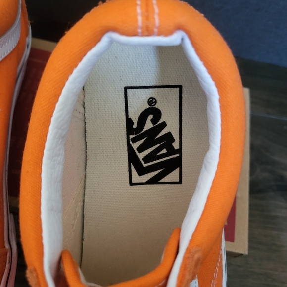 Vans Old Skool Orange Tiger Women 5.5 VNOA5KRFAVM (2022) Suede Canvas - Picture 4 of 8